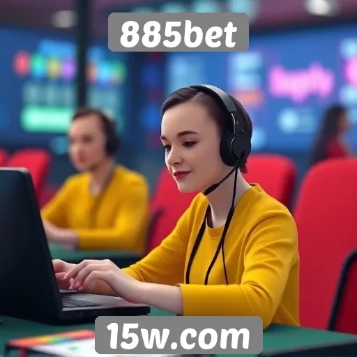 Opções de suporte ao cliente no site 885bet