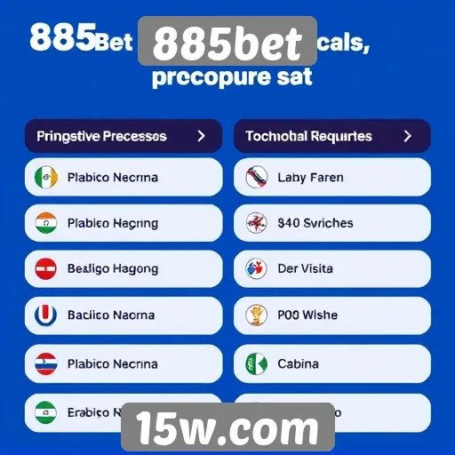 Principais recursos do site de apostas 885bet