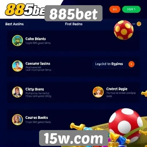 Características principais do site de jogos 885bet