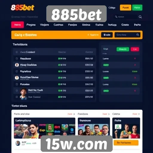 Navegação intuitiva e fácil no site 885bet