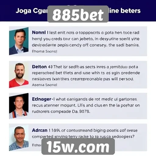 Feedback de jogadores sobre o suporte ao cliente da 885bet