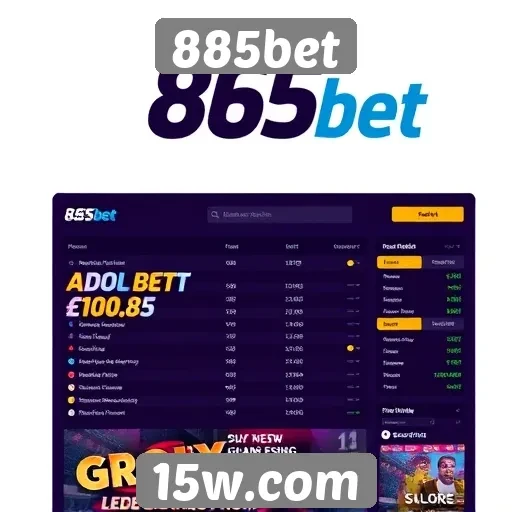 Análise da interface do usuário do site 885bet