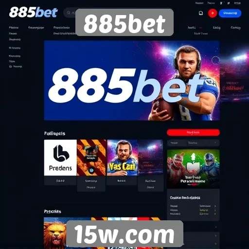 Avaliação da interface do usuário do site 885bet